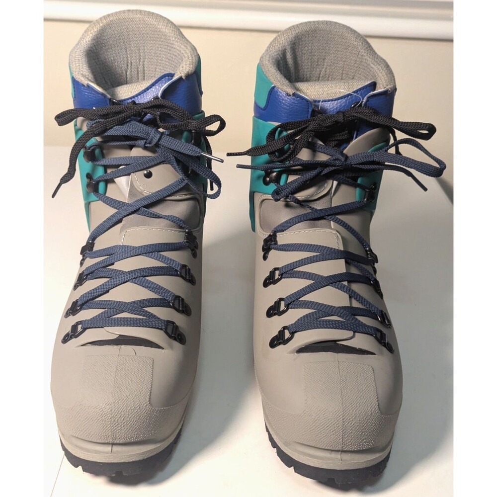 Vintage Koflach Vario Soft Mountaineering Boots Men's Size 12.5 Gray/Green